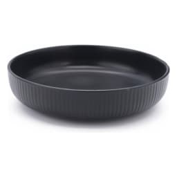 Black porcelain Dinnerware Set - 18  Pieces - view 2