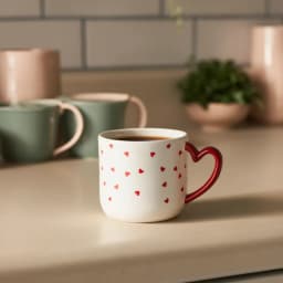 Porcelain mug - view 1