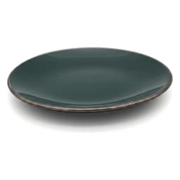 Dinnerware Set 18 Pieces - Dark Green porcelain - view 2