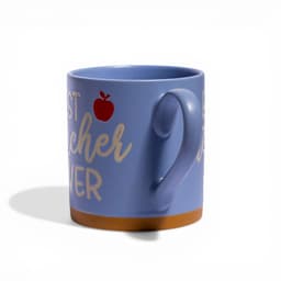 Ceramic Mug - Best Teacher Ever Blue - view 2