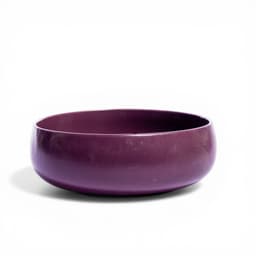 Ceramic Serving Bowl - Deep Plum - view 1