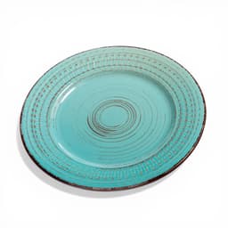 Turquoise Ceramic Mug - Distressed Finish - view 5