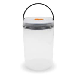 Plastic Food Storage Containers Set - 3 Pcs, Clear - view 2