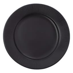 Black porcelain Dinnerware Set - 18  Pieces - view 3