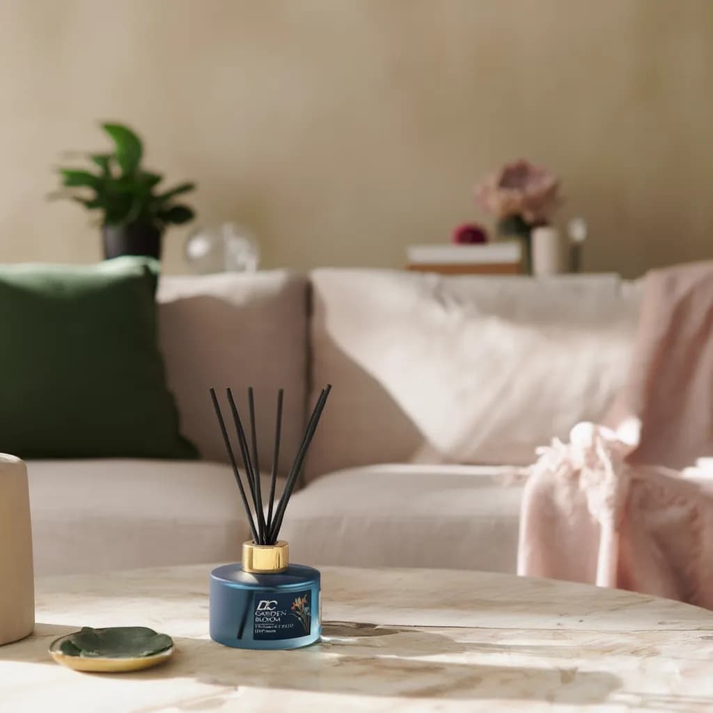 Reed Diffuser with Aromatic Oil - Garden Bloom Scent