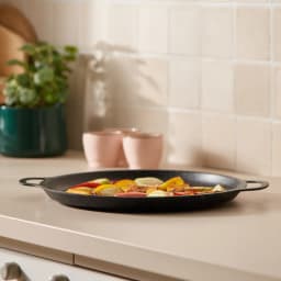 Black Granite Serving Pan with Handles - view 4