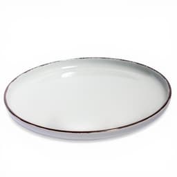 Ceramic Bowl & Plate Set - Light Grey - view 2