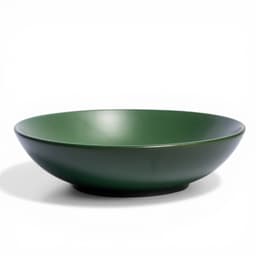 Green Ceramic Serving Bowl - view 1