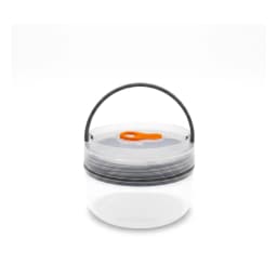 Plastic Food Storage Containers Set - 3 Pcs, Clear - view 4