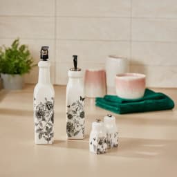 Oil & Vinegar Bottles & Salt & Pepper Shakers Set 4 - view 1