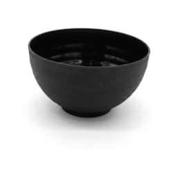 Plastic Plate Set - 3 Pieces, Black - view 3