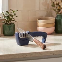3-Stage Knife Sharpener - Blue - view 1