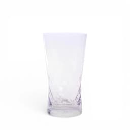 Glass Tumbler Set - Clear Textured Design (6 Pcs) - view 2