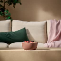 24-Piece Porcelain Dinnerware Set - Dusty Rose Matte Finish - view 10