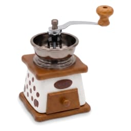 Manual Coffee Grinder Metal & Wood Style - view 3