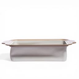Rectangular Ceramic Baking Dish - Grey & White - view 1