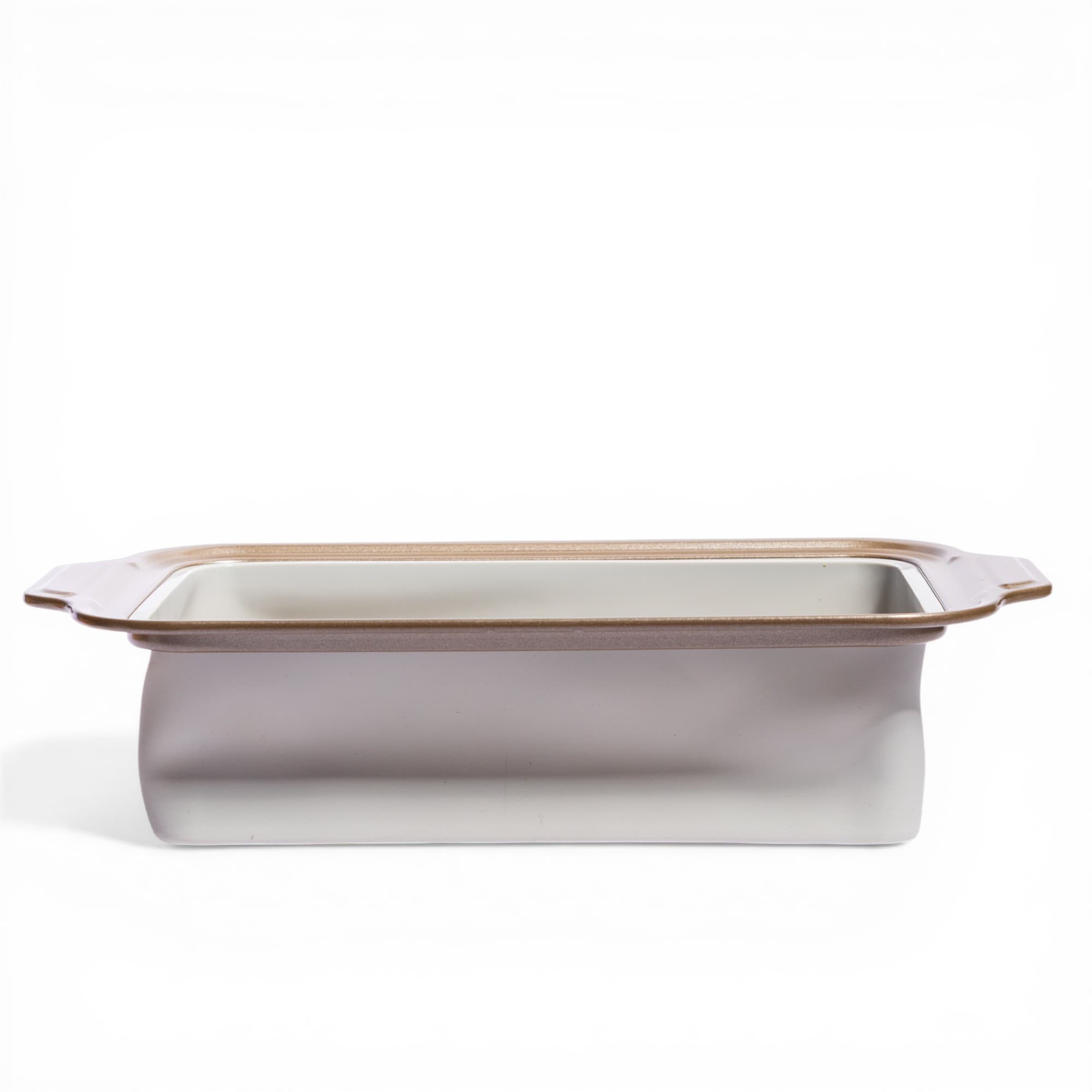 Rectangular Ceramic Baking Dish - Grey & White