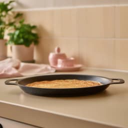 Black Granite Serving Pan with Handles - view 6