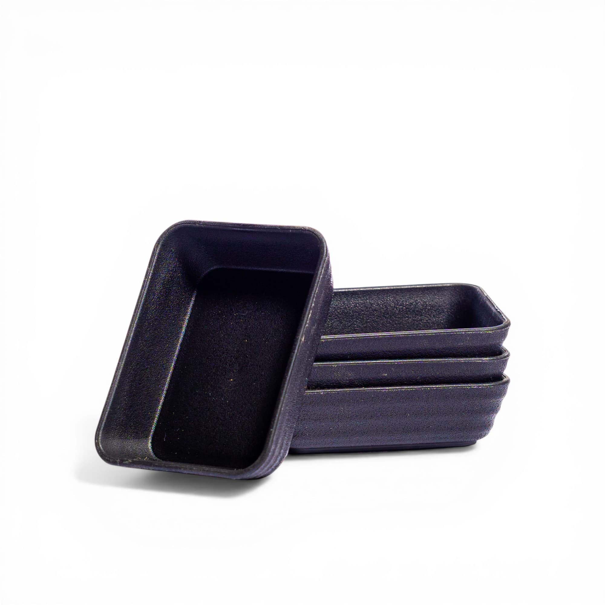 Rectangular Ceramic Baking Dishes - Dark Blue Set of 4