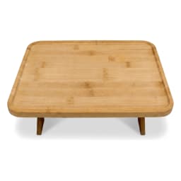 Wood Bed Tray Table with Foldable Legs - Light Brown - view 3