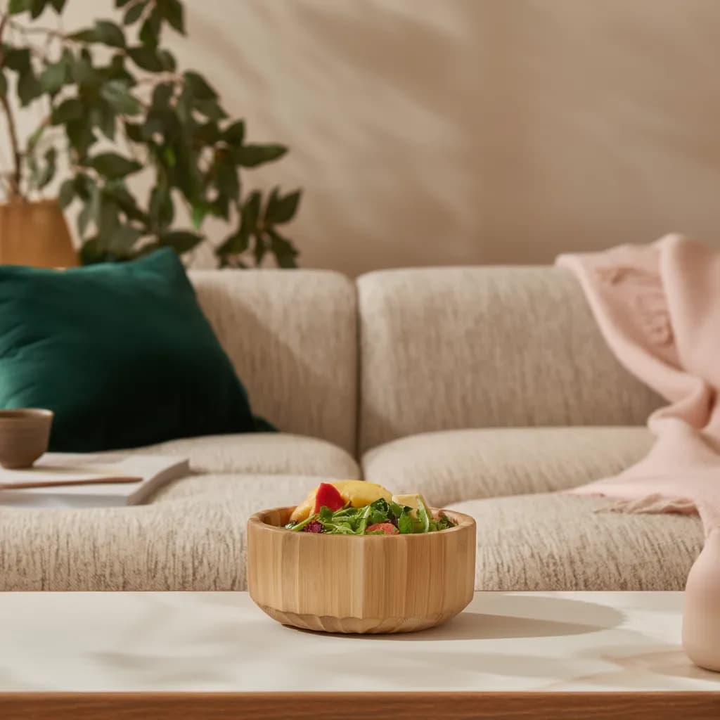Bamboo Serving Bowl