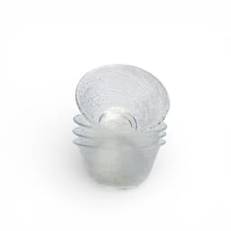 Textured Glass Serving Bowls - Set of 4 - view 1