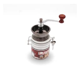 Manual Metal Coffee Grinder White Red - view 2