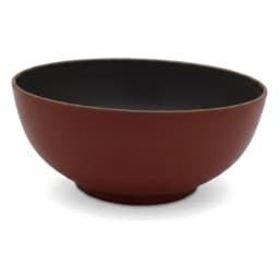 Melamine Serving Bowl - Red & Black - view 3
