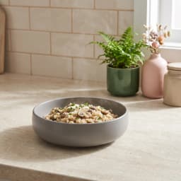 Porcelain Bowl - Grey - view 1