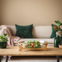 Pyrex Oval Baking Dish with Wooden Stand - view 4