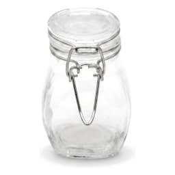 Glass Jar with Clip Lid - Clear - view 2