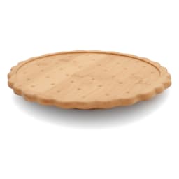 Bamboo Coaster - Biscuit Shape - Natural Wood - view 3