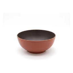 Melamine Serving Bowl - Red & Black - view 2