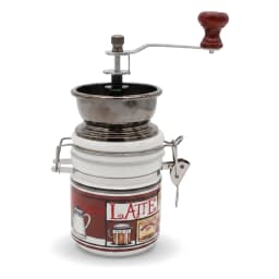 Manual Metal Coffee Grinder White Red - view 3