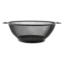 Black Stainless Steel Mesh Colander with Handles - view 3