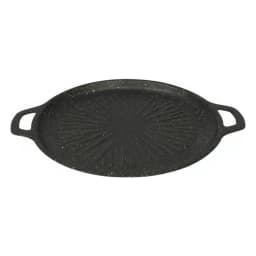 Cast Iron Grill Pan - Black Round - view 3