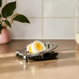 Metal Egg Slicer - Silver & Black - view 1