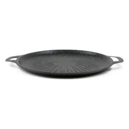 Cast Iron Grill Pan - Black Round - view 2