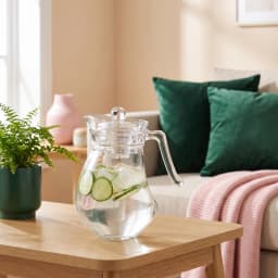 Luminarc Glass Water Pitcher with Lid - Clear - view 3