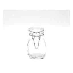 Glass Jar with Clip Lid - Clear - view 3