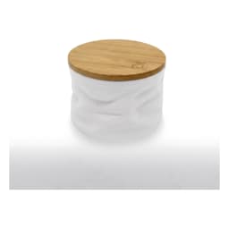 White Porcelain Storage Jar - view 2