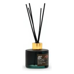 Bergamot & Matcha Reed Diffuser - Dark Green Glass Bottle - view 2